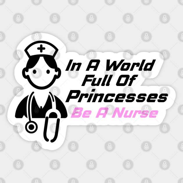 Nurse Figure Sticker by Prossori